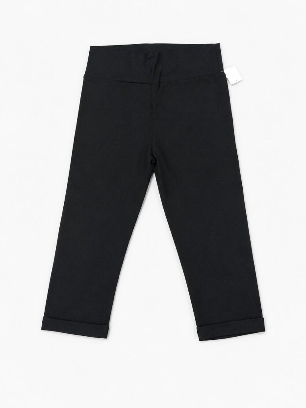 Guilty Pull-On Capri Pants Women's Large Black Slim Stretch Career Casual Office